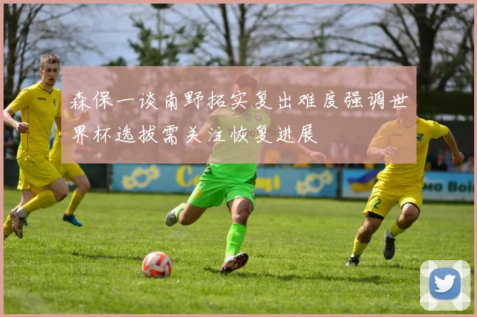 森保一谈南野拓实复出难度强调世界杯选拔需关注恢复进展